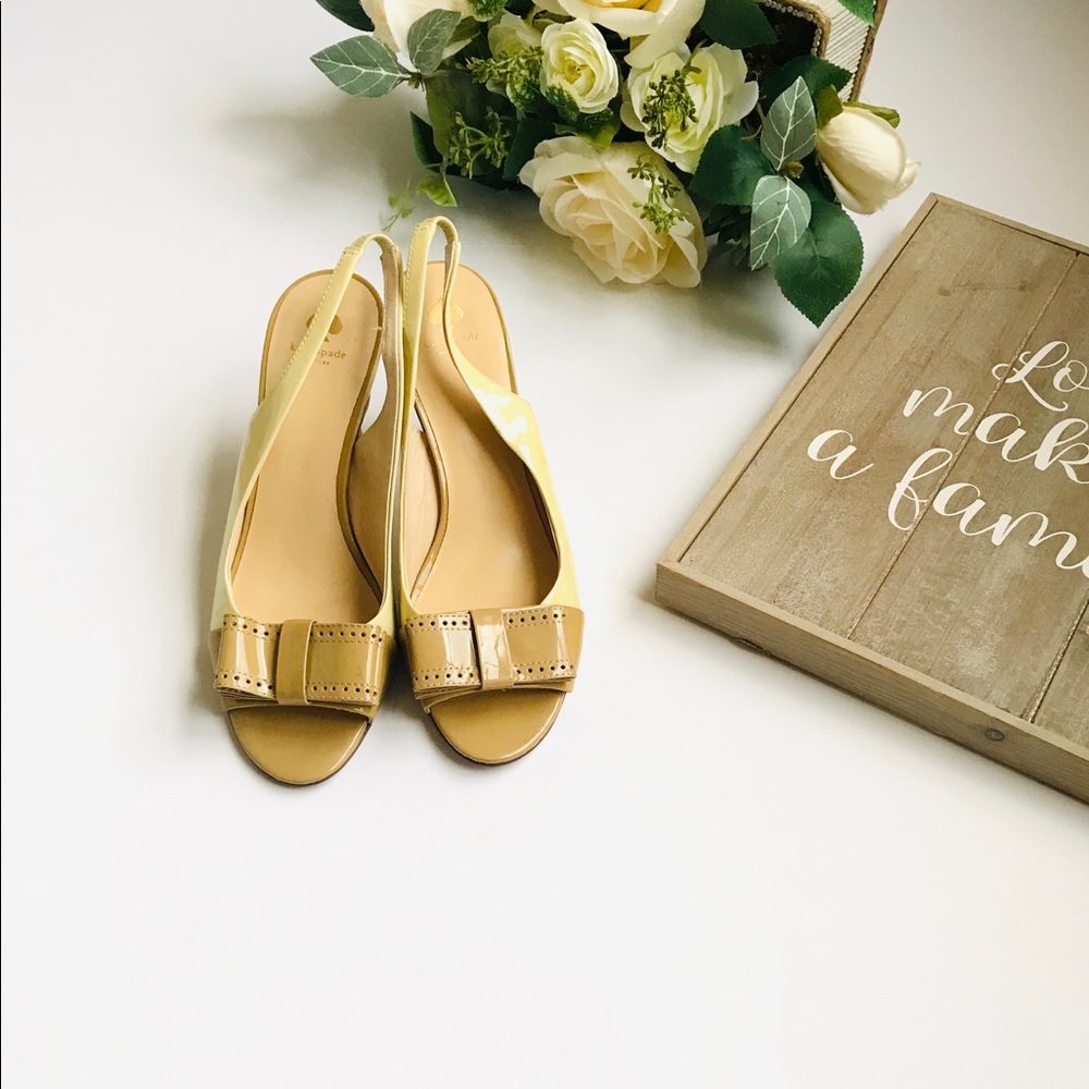Kate Spade Bow Tie Strap Heels